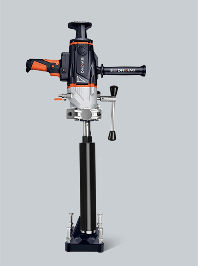 手持水钻机金刚石钻孔机工程钻开空调水管搅拌水电钻离合器两用钻