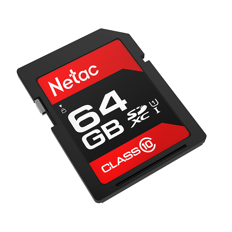 朗科(netac)64gb sd卡 u1 c10 高速版 80mb/s 单反数码相机内存卡