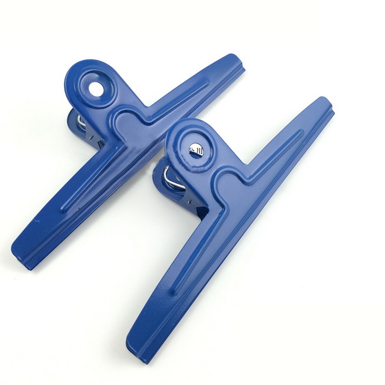 夹子20cm30cm铁夹大钢夹大号报刊夹条票夹子喷漆画板夹宽约20cm1个的