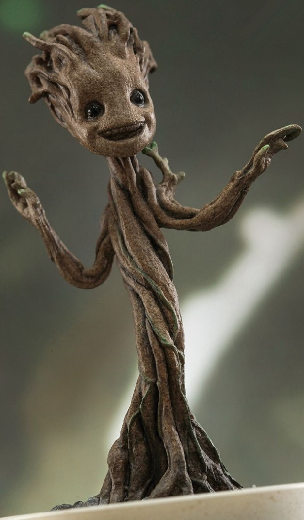 2018新款枫城动漫hottoys 1/4 银河护卫队 小树人