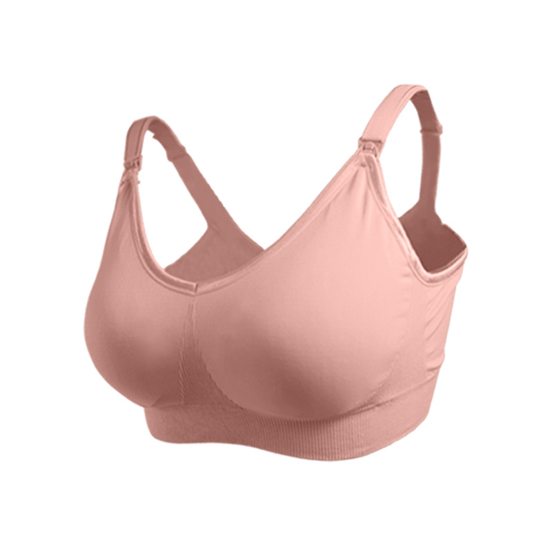 首页 惠券直播 京东商城 内衣 孕产妇哺乳文胸聚拢防下垂 高弹力无