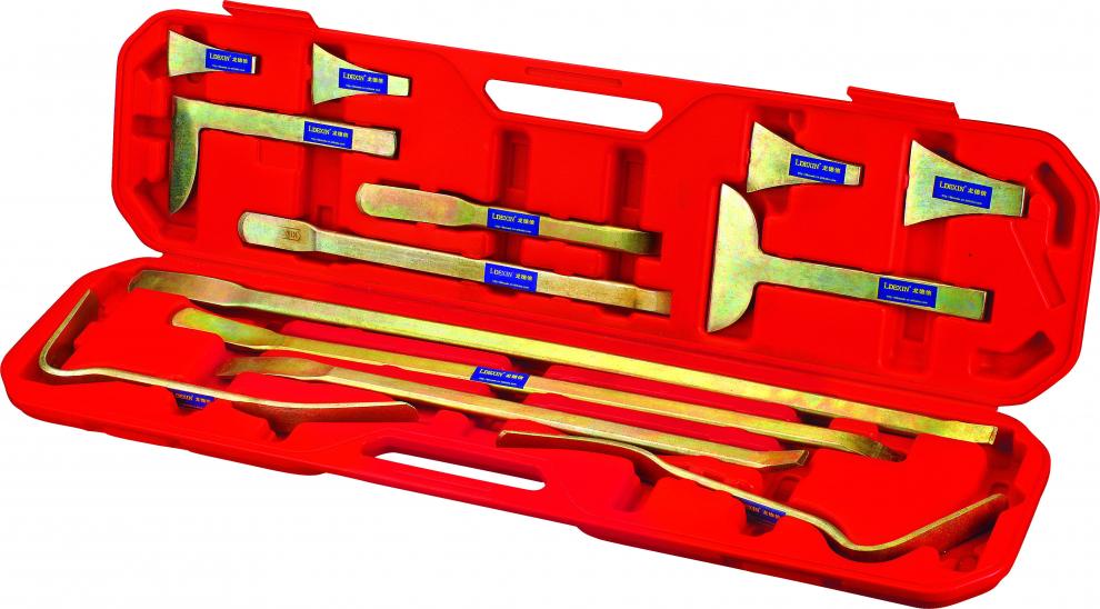钣金工具组扳金撬棒撬杠板金用锤子汽车车身维修钣金套装工具 7件_ 4