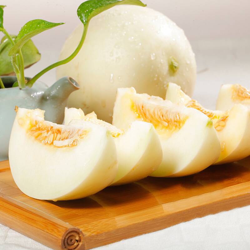 新鲜白玉甜瓜水果 10斤装