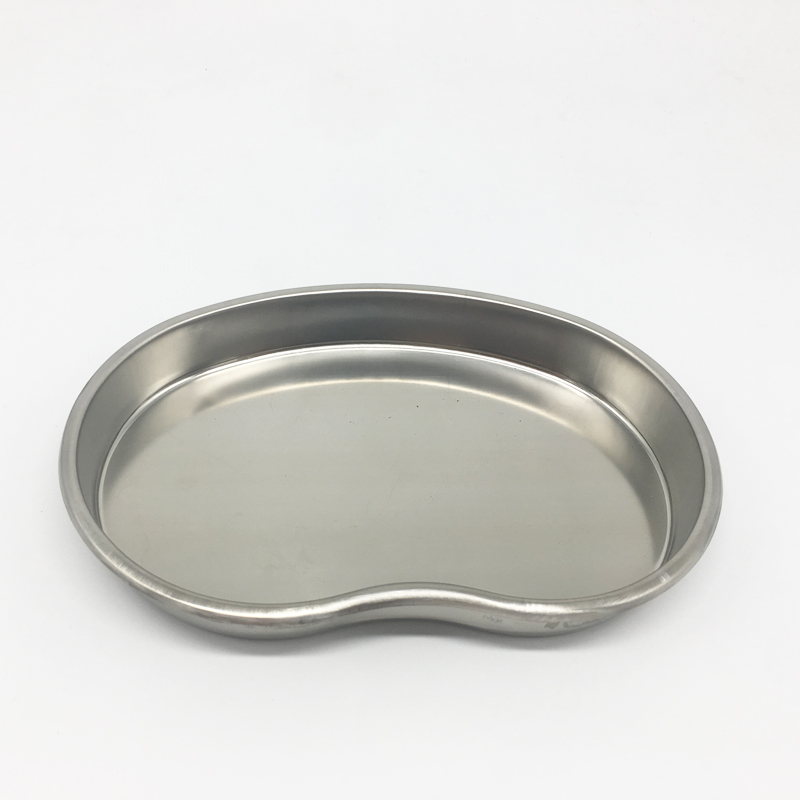 不锈钢带盖消毒盘 医用消毒盘 器械弯盘 托盘 镊子筒 酒精缸 器械盘