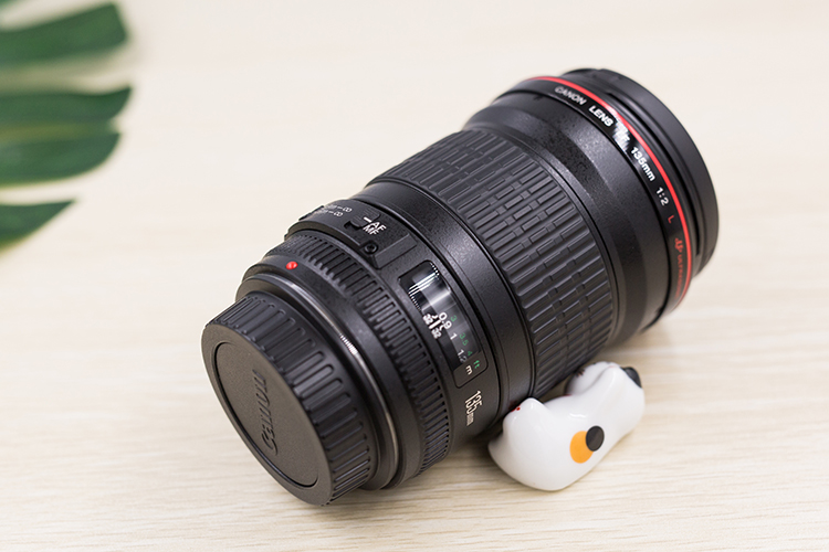 二手95新佳能canonef135mmf20l中长焦定焦单反镜头95新