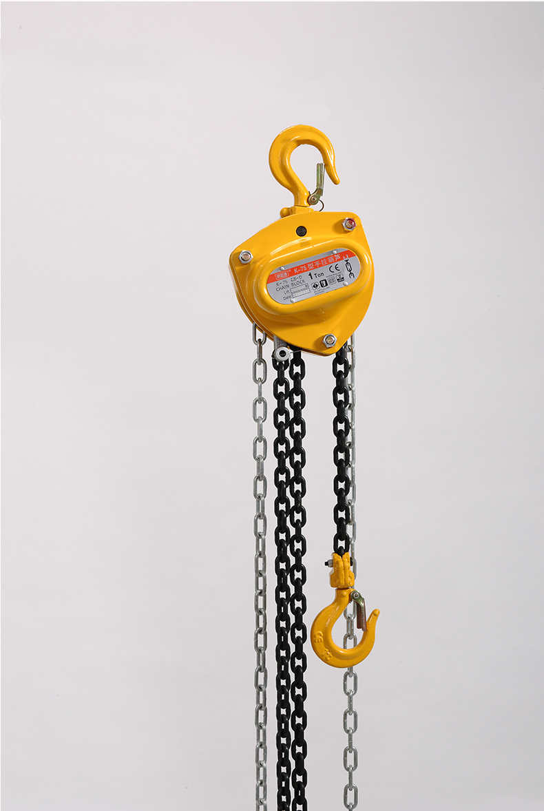 晋阳湖手拉葫芦倒链手动葫芦吊hsc三角手动起重葫芦神仙葫芦5t双链6m