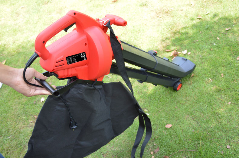 3000w电动吹吸树叶机吹风机吸叶机树叶粉碎机电动树叶清理机 2800w吹