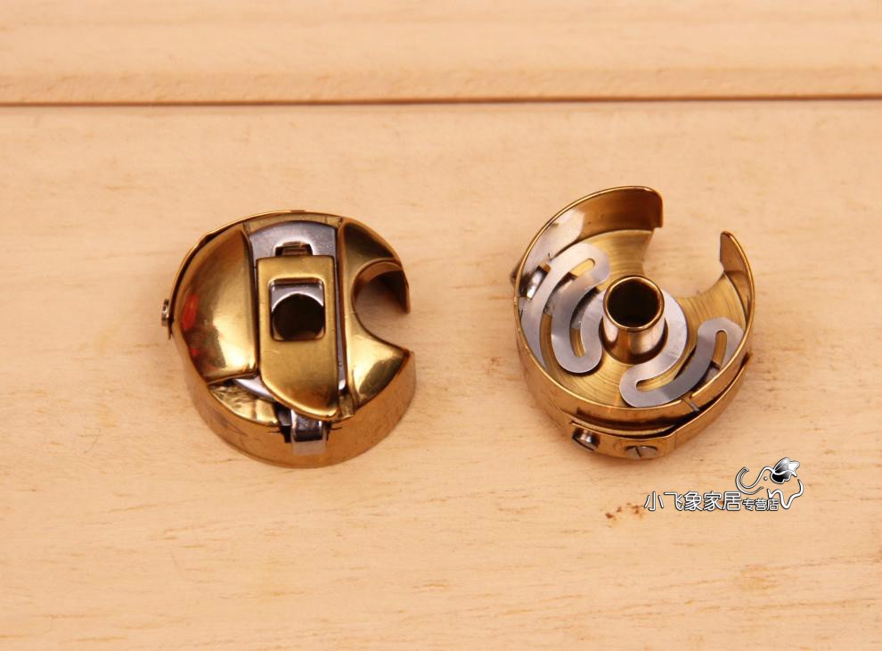 电脑平车梭壳工业缝纫机梭壳平缝机金色梭壳防热带弹片skidsmgp精品梭