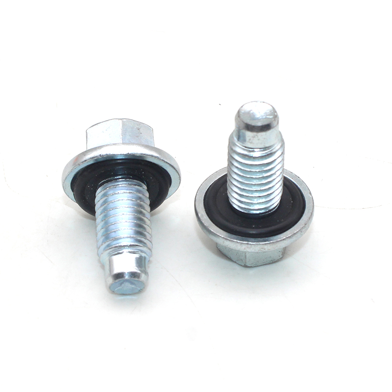适用于五菱宏光s15宝骏730630610油底壳机油放油螺丝螺栓螺杆2号2个