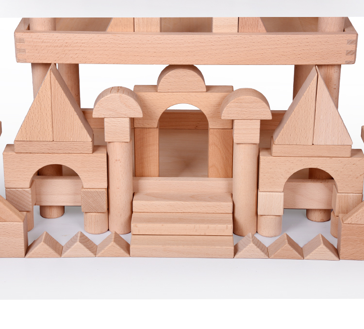 环保大型颗粒积木搭建大建筑实木头原木幼儿园特大号木质建构男女孩