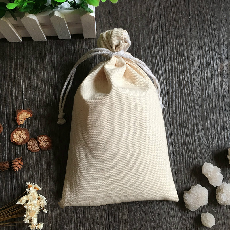 纯棉帆布粗盐红豆热敷包理疗包药包棉布袋帆布耐用微波炉加热抽绳款特