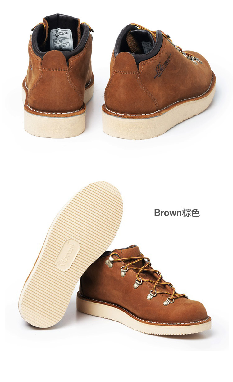 美国danner丹纳靴徒步鞋男工装靴休闲户外登山鞋30860低帮版 黑色