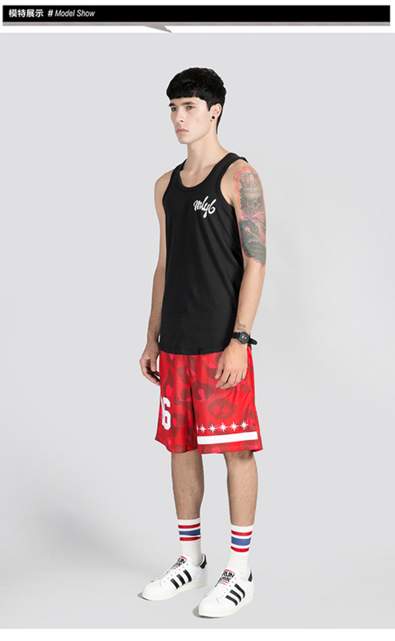 npc李晨nic潮牌mlgb2016夏季新款六周年纪念限定夜光 男女款休闲背心