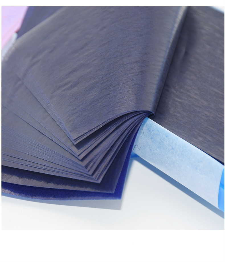 上海牌 双面复写纸规格:232 8k 100张/盒