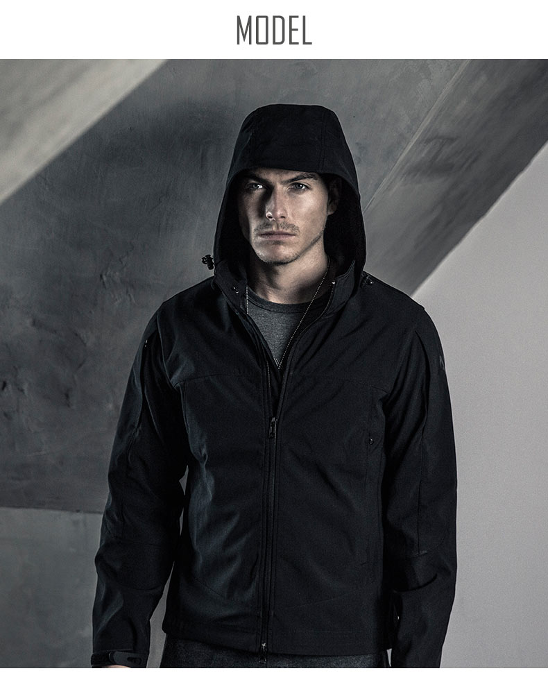 特工多口袋防风防泼水戴帽户外休闲夹克1704034_夹克_男装馆_服装服饰