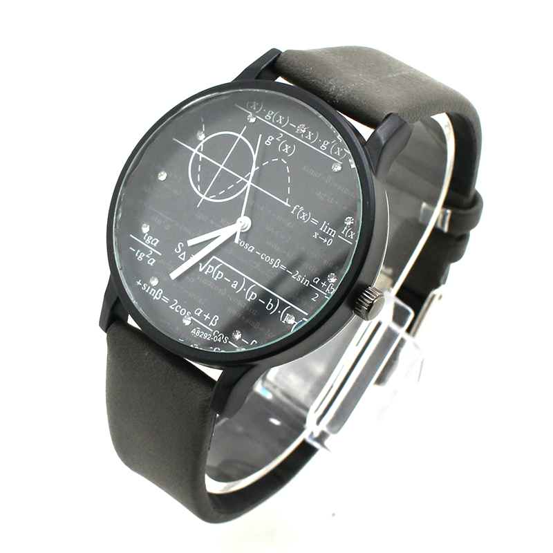 格时拓(gustra) 高等数学 函数方程式几何图案 男女时尚手表 sx001