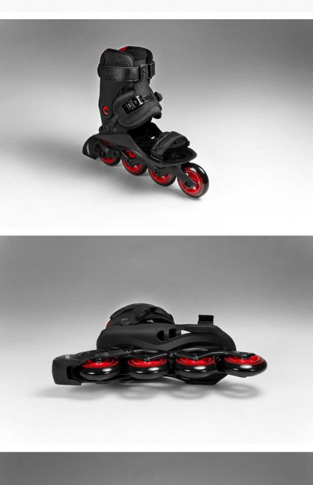 德国宝狮莱成人男女powerslide doop套便鞋可调节轮滑鞋溜冰鞋休闲鞋