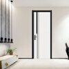 Srock Bedroom Door Ecological Door Paint-Free Door Study Door Living Room Door Interior Door Set Door Solid Wood Composite Spot Customized Modern Simple Cream Wind Saint White Carbon Crystal Door Flat Door Two Horizontal and Two Vertical Styles Honeycomb Filling + Ordinary Lock