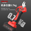 Delixi Electric Electric Scissors Fruit Tree High-altitude Pruning Shears Rechargeable Telescopic Pole Pruning Shears Tree Scissors Gardening Scissors Electric Agricultural Tools Can Cut 3.3 Meters High 4.0 Brushless One Electric
