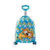 Diplomat diplomat suitcase Bubu co-branded children's cute primary school students can board the trolley case BB-L3307 series blue 16 inches - suitable for short distances and can be boarded