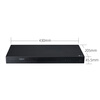 LG UBK90 full-range 3D Blu-ray player DVD CD with screen display USB hard drive player BD550/670 UBK90 true 4K Blu-ray dual HDMI optical fiber
