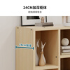 Yamele small cabinet living room bedroom study balcony dormitory office simple bookcase bookshelf floor-standing five-lattice cabinet combination