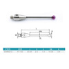 CMM stylus/M2 ruby ball stylus/CMM stylus/Hexagon stylus/Renishaw stylus/three-dimensional probe/Siri/stylus 03969212/D2*L20