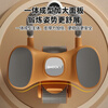 SMOOKY Abdominal Wheel Xiao Yang's Flat Support Abdominal Wheel Automatic Rebound Home Fitness Equipment Upgraded Elbow Support Abdominal Wheel Flat Support Abdominal Wheel Gray Comes with Kneeling Mat