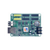 Lingxin control card network port U disk communication single and double color LED display motherboard can be used twice LS-T4