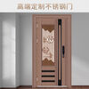 Vinoa Korean door ventilation door 304 stainless steel single door thickened entry residential unit sliding entry door security door style 7 201
