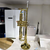 LAIIMAN French Lyman B-flat three-tone trumpet instrument for students, children, adults, beginners, professional teaching performance, high-quality selection