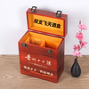 Pupan liquor wooden box Feitian zodiac wine box box special box packaging gift box empty box collection wine wooden box solid wood two bottle gift box