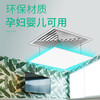 Weishilang canvas hanging central air conditioning ceiling machine windshield windshield anti-direct blowing office ceiling machine heating and cooling vent shield suitable for Oaks Hisense Midea Chigo square white size 45x45CM