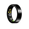 Haban Cloud Ring Smart Ring NFC Smart Access Control Sleep Blood Sugar Blood Oxygen Heart Rate Blood Pressure Health Monitoring Bluetooth Smart Ring Sports Body Temperature Waterproof Xiaomi Samsung Huawei Fit NFC Ceramic Upgraded Model - Upgraded Blood Pressure + NFC No. 9 Finger Circumference Approximately 58mm-62mm