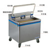 Anhua vacuum sealing machine, commercial vacuum packaging machine, household vacuum machine, plastic sealing machine, large fully automatic wet and dry food chicken, duck, goose, rice, cooked food sealing machine zk-340 single pump (vacuum chamber 34*33*8cm)