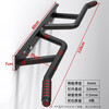 Faite door-mounted horizontal bar wall pull-up device home indoor children's multi-grip hanging bar stretching home fitness equipment door multi-position horizontal bar does not include installation