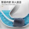 Zhengmiao Toilet Brush No Dead Angle Toilet Cleaning Artifact 360 Wall-mounted New Toilet Brush Cleaning Toilet Brush Toilet Brush 360 No Dead Angle Toilet Brush * 2 pieces