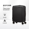 Samsonite suitcase 20-inch trolley suitcase European design striped travel bag password check-in suitcase black KF1