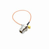 ANTSYMRG178 silver-plated adapter cable N female to ipx/ufl/sma/mmcx/gps RF cable jumper feeder 2. SMA inner needle-N female 10cm