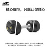 Jiyingfei rubber-coated dumbbells (PRO version) fitness strength training muscle building equipment for men and women 2.5kg