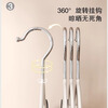 Good wife clothes hanger with slant collar, anti-slip, non-marking, non-bulging, household clothes drying artifact, bedroom wardrobe storage clothes hanger