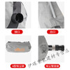 Universal dust bag putty wall grinder dust bag sandpaper machine vacuum tube backpack strap accessories dust bag plus three-meter tube with external connector