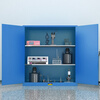 KINKOCCL industrial explosion-proof cabinet chemical safety cabinet storage cabinet fire-proof hazardous chemicals storage cabinet weak acid and weak alkali cabinet flammable and explosive dangerous goods cabinet 110 gallon blue