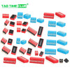 DIP switch toggle side dial flat dial coding patch 2P 4 5 6 8 9 10 bits 2.54mm red blue black 9P side dial red (1 piece)
