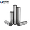 Guwanji 45# steel hard-quenched internally threaded cylindrical pin GB120 positioning pin tapping pin extraction pin national standard fastener 6x20 internal thread M4 (10 pieces)