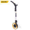 Deli roller distance meter electronic digital display high-precision engineering distance measuring wheel wheel-type roller ruler hand push measurement digital display electronic wheel decimal display wheel ruler DL9713