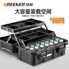 GREENER multifunctional tool box storage box car household electrician portable industrial grade extra large three-layer folding tool box