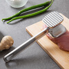 Meat hammer, steak tenderizer hammer, meat hammer, double-sided meat hammer for large steaks, pork chop hammer, household beef hammer