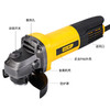 Deli angle grinder household high-power cutting machine grinder multi-functional industrial grade electric tool polishing machine without handle 850W rear switch DL681002
