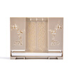 Xu Nian wall-mounted chopstick storage box knife holder chopstick cage kitchen spoon chopstick box household chopstick basket storage rack chopstick tube beige